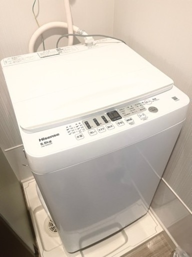 《現金決済》⭐︎美品⭐︎2023年製造　Hisense 5.5kg