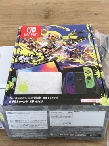 Switch有機EL液晶　スプラトゥーンモデル\n
