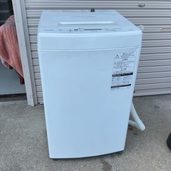  2019年製 東芝 家電 洗濯機 4.5kg