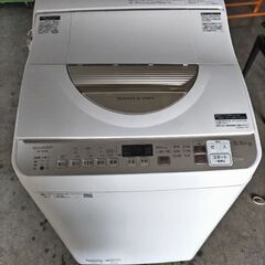 激安中古洗濯機 2021年製シャープ5.5k  　配達設置リサイ...