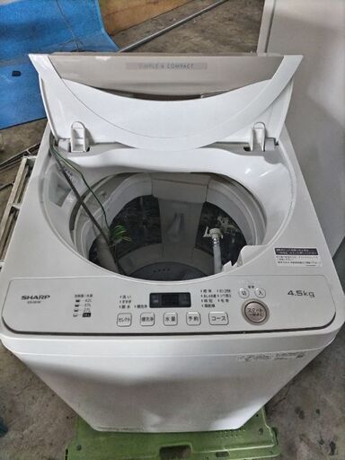 京都市内方面配達無料】美品 2018年製 4.5kg 洗濯機 一人暮らし