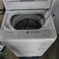 激安中古洗濯機 2021年製パナソニック5k 配達設置リサイクル回収無料