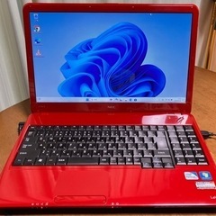 NEC LaVieノートパソコン　Windows11 SSD256