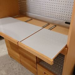 unico｜HUTTE｜ヒュッテ｜オーク材｜キッチンボードL｜食器棚