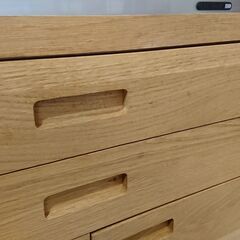 unico｜HUTTE｜ヒュッテ｜オーク材｜キッチンボードL｜食器棚