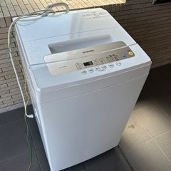 風乾燥付き‼️5キロ洗い洗濯機‼️