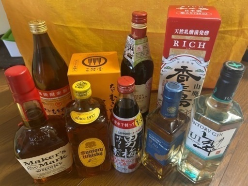 バラ売り不可総額税込16,000弱円　お酒色々
