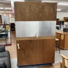 S706 ★ パモウナ キッチンボード カップボード 食器棚 幅120cm ブルーモーション搭載 USED