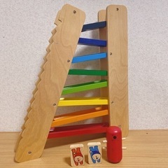 アイムトイ　3way スライダー　木製　知育玩具
