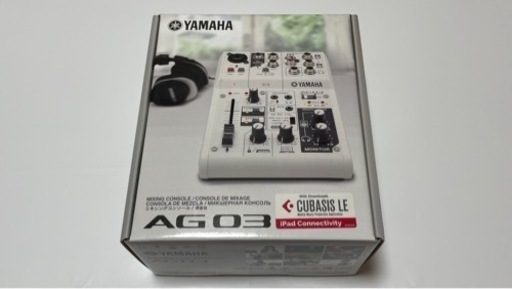 ヤマハ YAMAHA AG03 ウェブキャスティングミキサー オーディオインターフェース