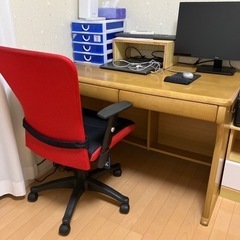 家具 オフィス用家具 机＋椅子セット