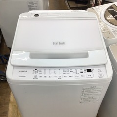#E-23【ご来店頂ける方限定】HITACHIの8、0Kg洗濯機です