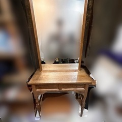 家具 ドレッサー　美容室　ヘアサロン　ミラー　スタイリング　鏡　