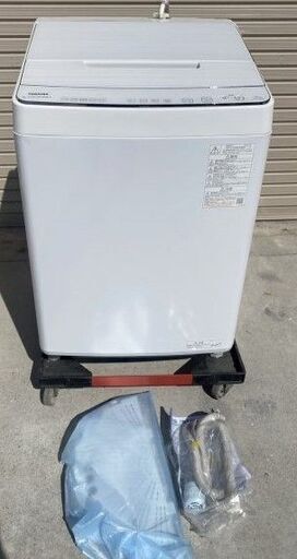 2021年製★極上美品 中古★東芝 10㎏ 『ZABOON』ウルトラファイルバブル洗浄W搭載!!洗濯機【AW-10SD9BK】