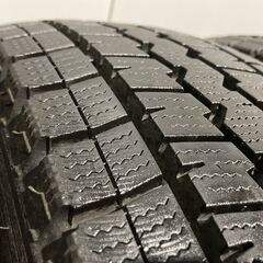 DUNLOP WINTER MAXX SV01 195/80R15 107/105L LT 15インチ スタッドレス 4本 22年製 バリ溝 ハイエース キャラバン等　(MTS202)クレジットカード QRコード決済可能