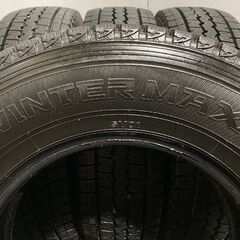 DUNLOP WINTER MAXX SV01 195/80R15 107/105L LT 15インチ スタッドレス 4本 22年製 バリ溝 ハイエース キャラバン等　(MTS202)クレジットカード QRコード決済可能