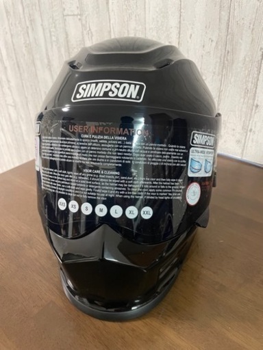 Simpson ヘルメット　新品未使用品　XSサイズ