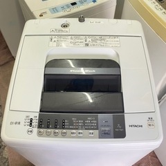 北九州市内配送無料 保証付き日立 HITACHI NW-7WY W [全自動洗濯機（