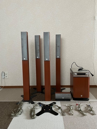 DENON 5.1 ホームシアターセットを7000→4000円でお譲りします DENON 5.1 ホームシアターセットを7000→4000円でお譲りします