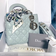 【ネット決済・配送可】美品 Dior レディディオール　ハンドバッグ