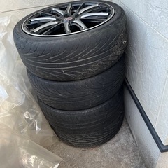 RAYS ベルサス 18インチ ホイール 車のパーツ タイヤ