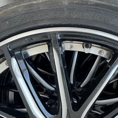 RAYS ベルサス 18インチ ホイール 車のパーツ タイヤ