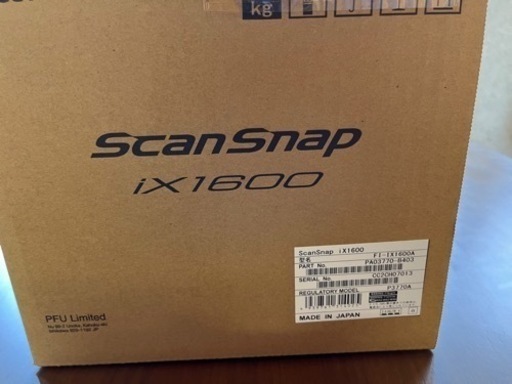 ScanSnap ix1600 新品未使用品