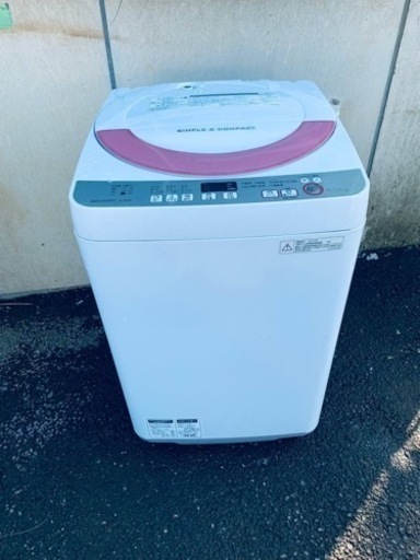 シャープ　全自動電気洗濯機 ES-GE60R-P
