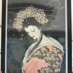 天野喜孝「桜姫」ポスター