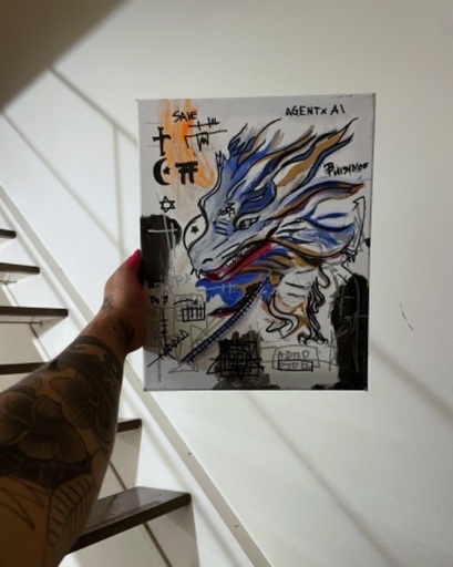 龍の作品です！
