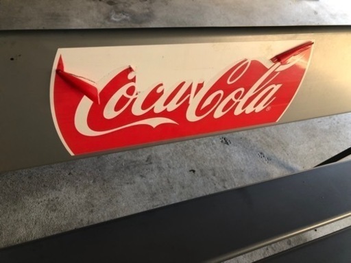 コカコーラ　アルミベンチ　シール剥がれ有り コカコーラ アルミベンチ シール剥がれ有り