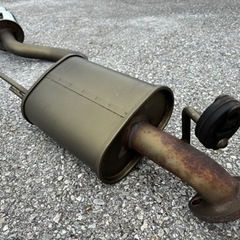 スズキラパンSS HE21SワゴンR MH21S  MC22S HKSハイパワー409 マフラー 社外　 