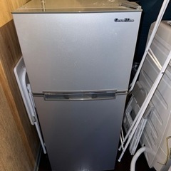 2ドア冷蔵庫118L 2020年式