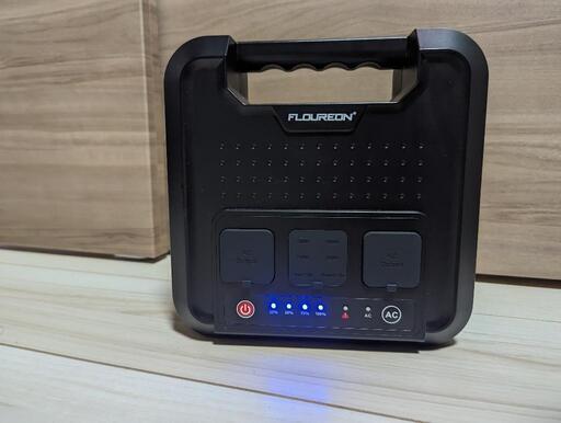FLOUREON うす ポータブル電源 純正弦波 220WH/60000mah ジャンク FLOUREON うす ポータブル電源 純正弦波 220WH/60000mah ジャンク