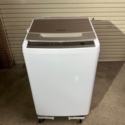 【売却済】HITACHI BEATWASH/ビートウォッシュ 全自動洗濯機 BW-V90F型(付属品付き)