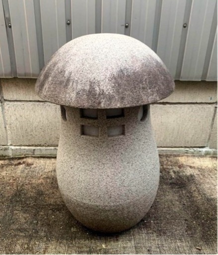 庭園燈　信楽焼　和風　あんどん　屋外用　室内用　庭園灯　壷型