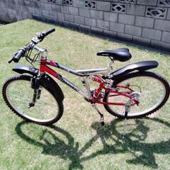 【売約済み】【USED】SPALDING　Wサスペンション マウンテンバイク 26インチ