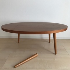 【難あり】ローテーブル　木製　NOCE