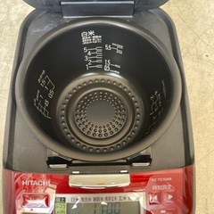 2021年　日立　炊飯器　圧力IH 5.5合　赤