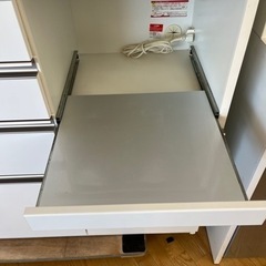 N626★ユーアイ製★レンジボード★カップボード★食器棚★幅1400mm