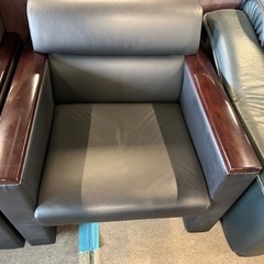 定価58万　オカムラ　応接３点セット　補修有り