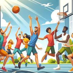 💠✿ バスケットボールを一緒に楽しもう！ ✿💠