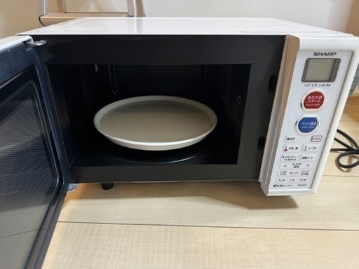 SHARP 電子レンジ RE-S5C-W を買い取りいたしました｜福岡の不用品