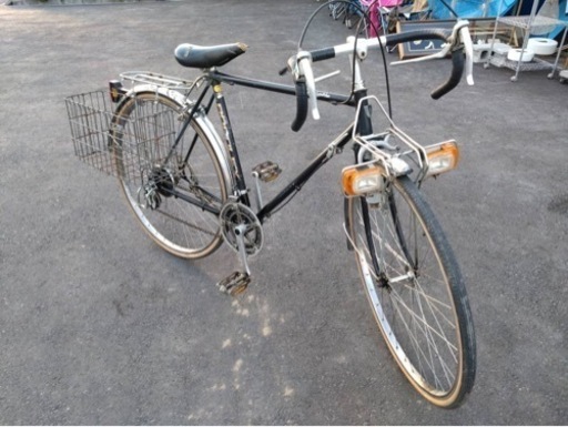 ● AH) 当時物 MIYATA ROADLEX  10Speed MODEL RX-27 自転車 レトロ 27インチ  SHIMANO Del-50 ドロップハンドル ブレーキレバー 中古 ③