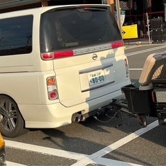 E51エルグランド　マフラー　中間柿本