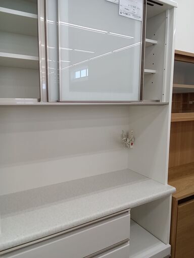 ☆ジモティ割あり☆ NITORI レンジボード ホワイト H201×D45×W100