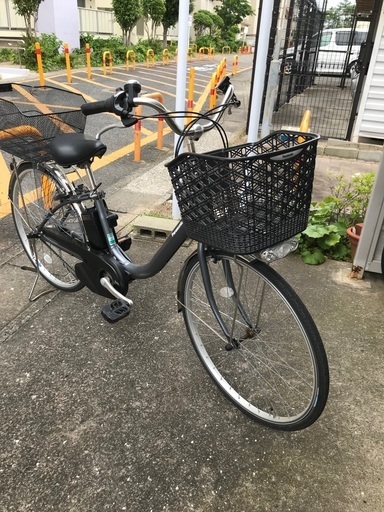 パナソニック電動アシスト自転車(充電器だけでも39000円相当)