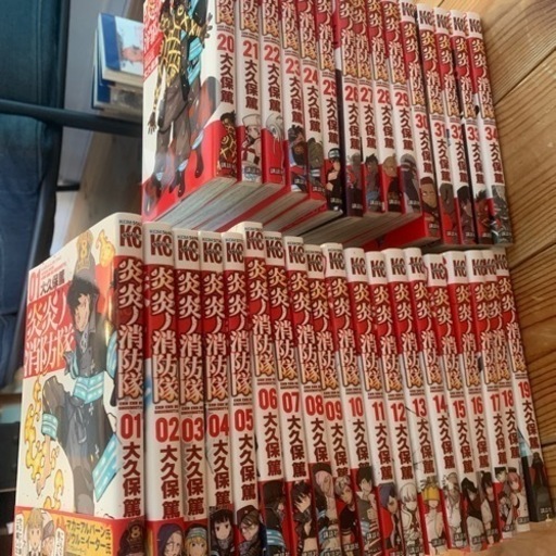 炎炎ノ消防隊全巻セット本/マンガ、コミック、アニメ