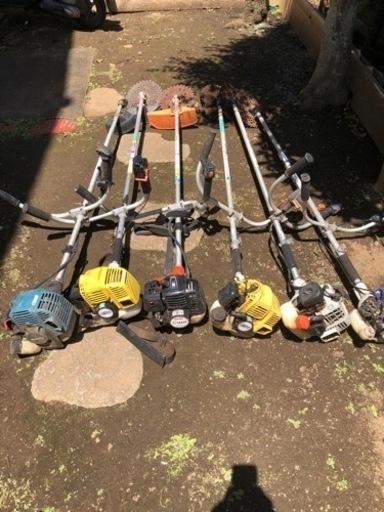 草刈機5台1万8千円