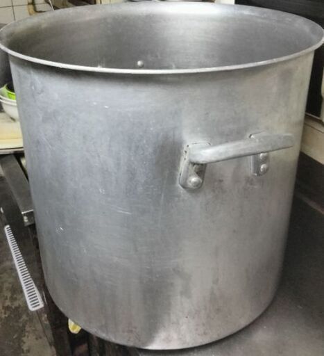 業務用　アルミ寸胴鍋48 蓋付　中古